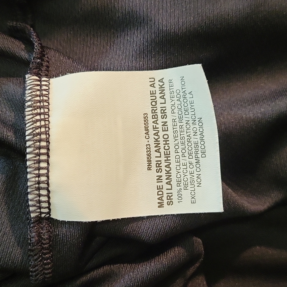 Women's Black Nike Dri-fit Short-sleeved Shirt (L) - Picture 7 of 12